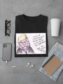 Saved By A Mushroom Toad T-shirt -Nanda Soobben Designs