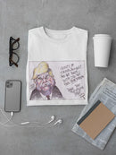 Saved By A Mushroom Toad T-shirt -Nanda Soobben Designs