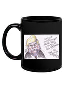 Saved By A Mushroom Toad Mug -Nanda Soobben Designs