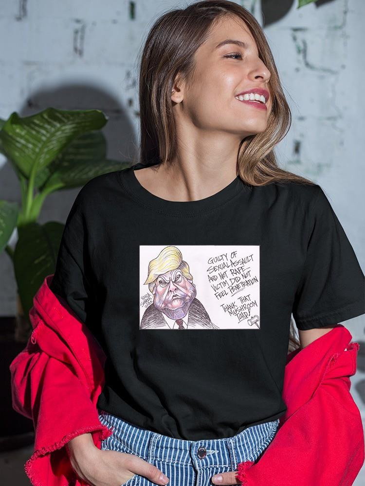 Saved By A Mushroom Toad T-shirt -Nanda Soobben Designs
