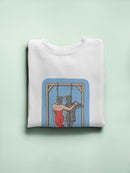 Hanging Out Lovers Hoodie -Joen Designs