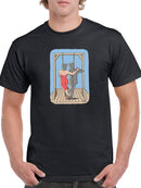 Hanging Out Lovers T-shirt -Joen Designs