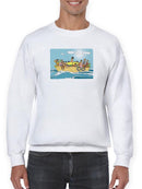 Refugee Happy Boat Hoodie -Joen Designs