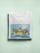Refugee Happy Boat Hoodie -Joen Designs