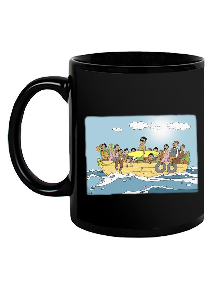 Refugee Happy Boat Mug -Joen Designs