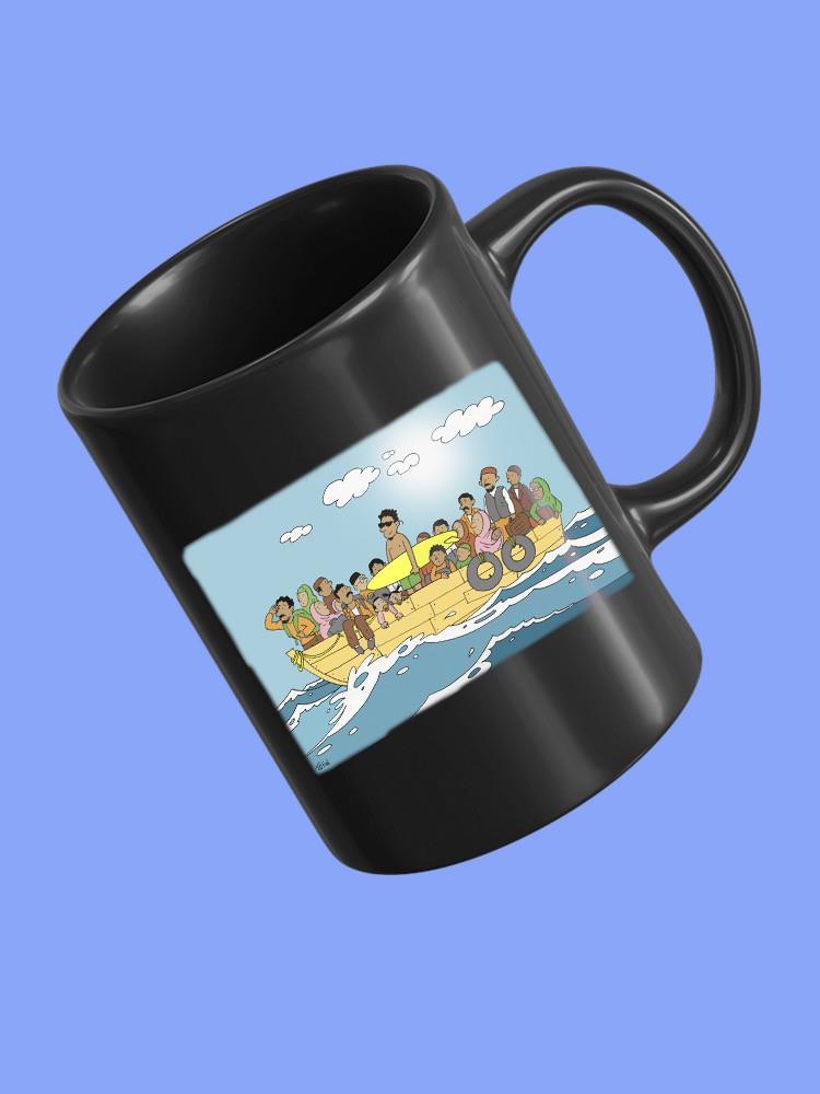 Refugee Happy Boat Mug -Joen Designs