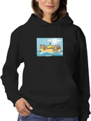 Refugee Happy Boat Hoodie -Joen Designs
