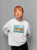 Refugee Happy Boat Hoodie -Joen Designs
