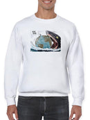 Climate Change Shark Hoodie -Politicozen Designs