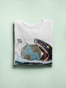 Climate Change Shark Hoodie -Politicozen Designs