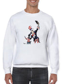 An Uncle With Beloved Son Sweatshirt -Politicozen Designs