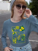 Stop And Smell The Flowers Long Sleeve Women's -SelectDesign