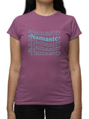 Namaste T-shirt Color Women's -SelectDesign