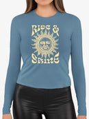 Mythical Sun Rise And Shine Long Sleeve Women's -SelectDesign