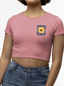 Quote Everyday Is A Gift  Crop Tee Women's -SelectDesign