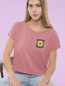 Quote Everyday Is A Gift  Crop Tee Women's -SelectDesign