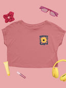 Quote Everyday Is A Gift  Crop Tee Women's -SelectDesign