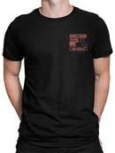 California State Style Beach T-shirt Men's -SelectDesign