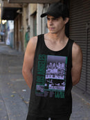 Los Angeles City View Outfit Tank Top Men's -SelectDesign
