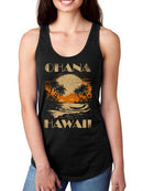 Ohana Sunset Lover Racerback Tank Women's -SelectDesign