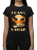 Ohana Sunset Lover T-shirt Women's -SelectDesign