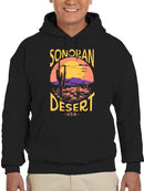 Hot Sonoran Desert Tee Hoodie Men's -SelectDesign