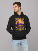 Hot Sonoran Desert Tee Hoodie Men's -SelectDesign