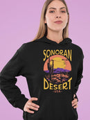Hot Sonoran Desert Tee Hoodie Women's -SelectDesign