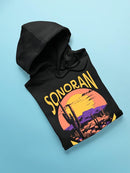 Hot Sonoran Desert Tee Hoodie Women's -SelectDesign