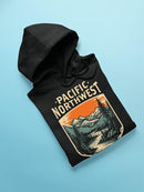 Pacific Northwest Ice Mountains Hoodie Women's -SelectDesign
