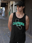 West Coast California Tank Top Men's -SelectDesign