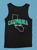 West Coast California Tank Top Men's -SelectDesign