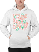 Vibrant Graphic Smile Hoodie Men's
