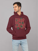 Vibrant Graphic Smile Hoodie Men's