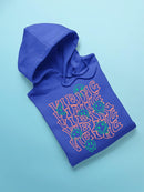 Vibrant Graphic Smile Hoodie Men's