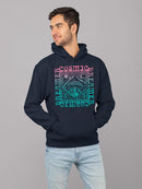 Stellar Dream Graphic Print Hoodie Men's