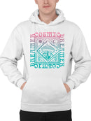 Stellar Dream Graphic Print Hoodie Men's
