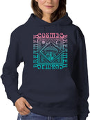 Stellar Dream Graphic Print Hoodie Women's