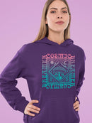 Stellar Dream Graphic Print Hoodie Women's