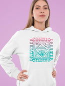Stellar Dream Graphic Print Hoodie Women's