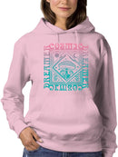 Stellar Dream Graphic Print Hoodie Women's