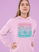 Stellar Dream Graphic Print Hoodie Women's