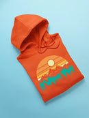 Sunset Mountain Graphic Hoodie Men's