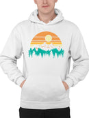 Sunset Mountain Graphic Hoodie Men's
