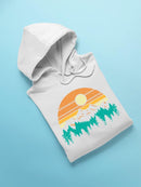 Sunset Mountain Graphic Hoodie Men's