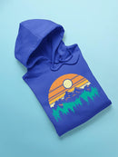 Sunset Mountain Graphic Hoodie Men's