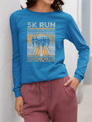 5K Run Women's Motivational Tee Long Sleeve Women's