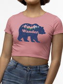 Women's Adventure-Inspired Tee Crop Tee Women's