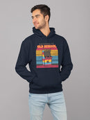 Nostalgic Arcade Graphic Tee Hoodie Men's