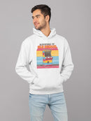 Nostalgic Arcade Graphic Tee Hoodie Men's